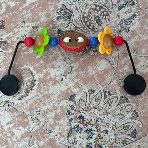 BabyBjörn Baby Bjorn Googly Eyes Wooden Toy for Bouncer. Gently used.